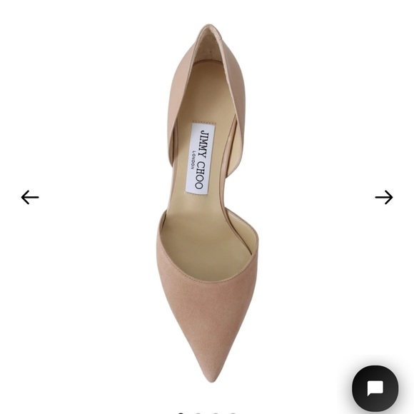 Jimmy Choo Shoes - JIMMY CHOO DARYLIN 85 POWDER PINK LEATHER PUMPS